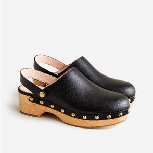 j. crew convertible clogs! black